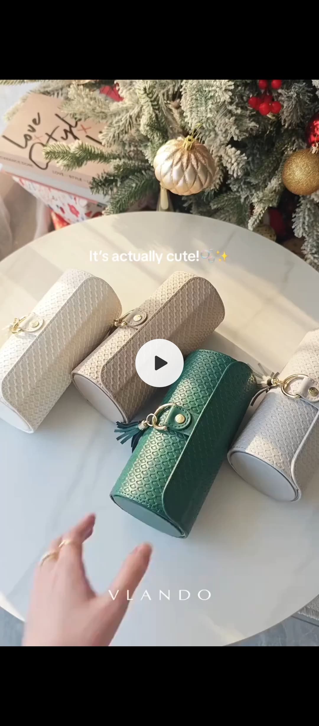 Small Jewelry Case Travel Accessory Storage Box Necklace Makeup Bag Earrings Cosmetic Box - Fashion | Edgvance