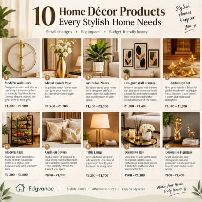 10 Home Décor Products Every Stylish Home Needs