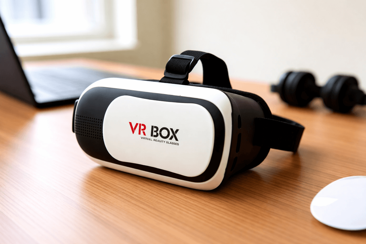 VR BOX 3D Virtual Reality Headset – Adjustable VR Glasses for Smartphones (4.7–6.0 Inch)